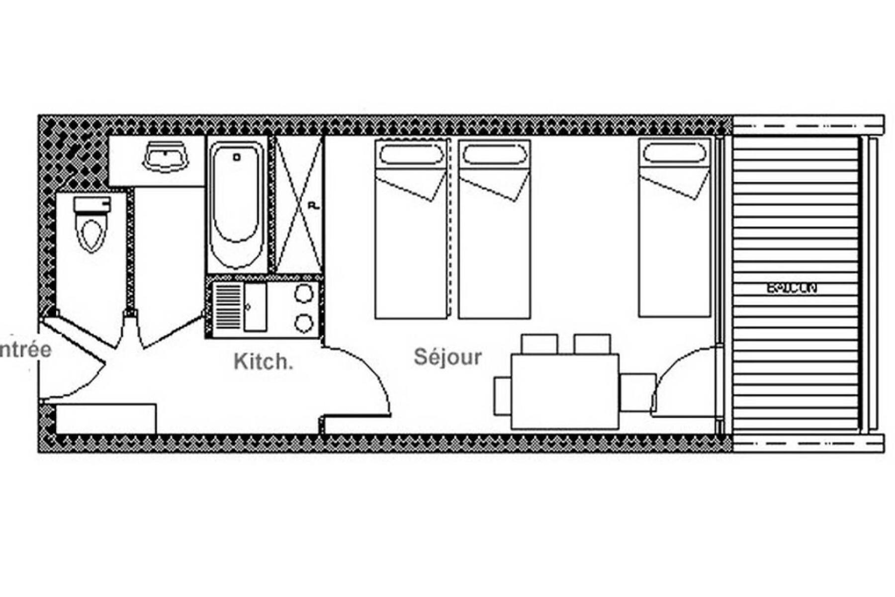 Residence Chaviere - Studio Lumineux - Depart Et Retour Ski Aux Pieds - Balcon Vue Sur Pistes Mae-3534 圣马丁德贝尔维尔 外观 照片