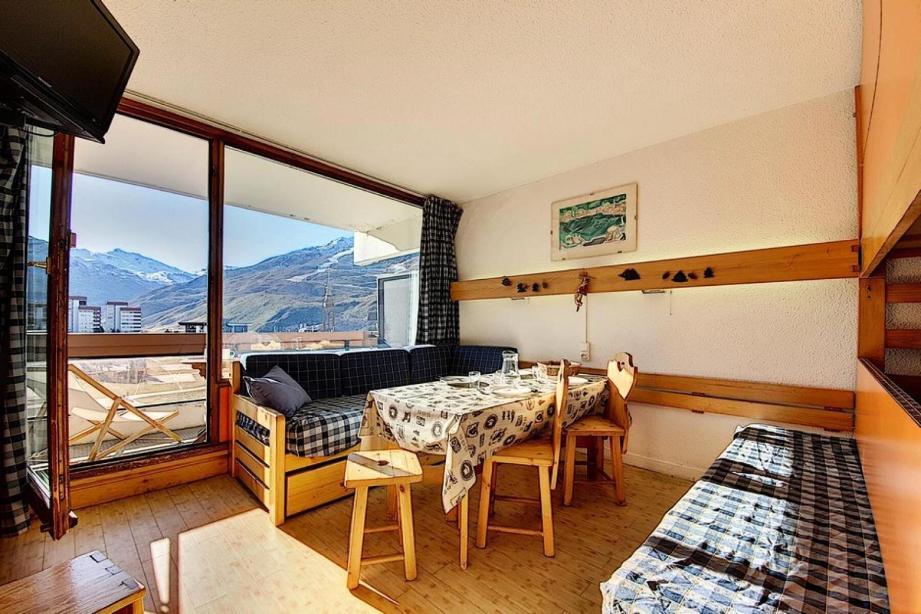 Residence Chaviere - Studio Lumineux - Depart Et Retour Ski Aux Pieds - Balcon Vue Sur Pistes Mae-3534 圣马丁德贝尔维尔 外观 照片